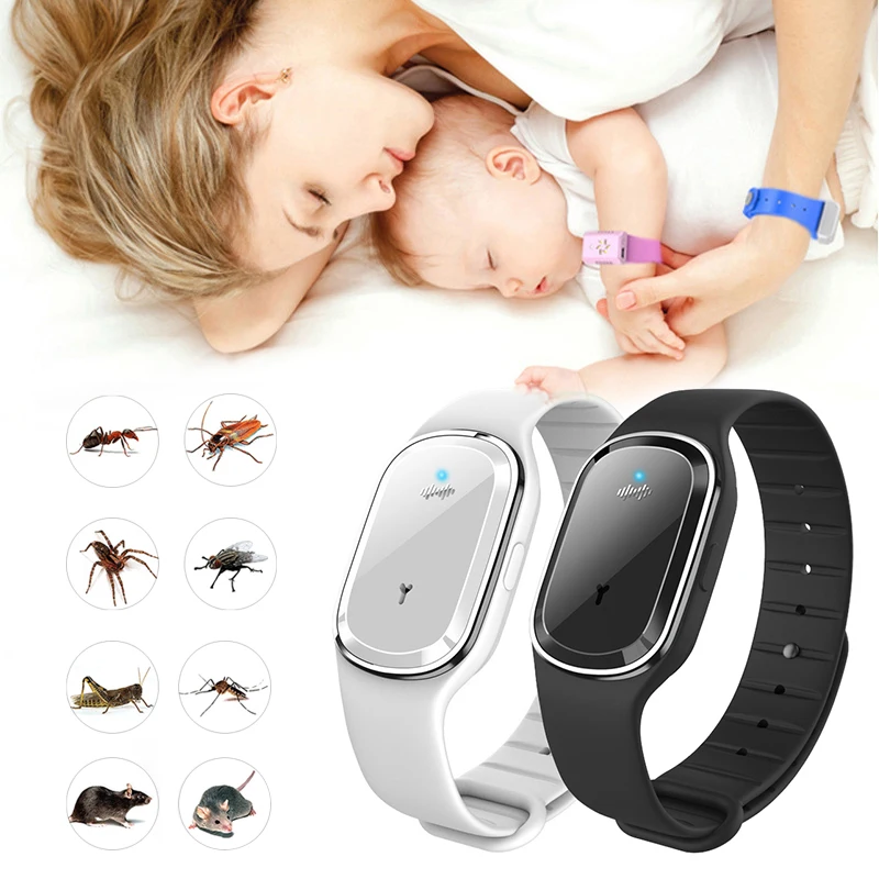 Waterproof Pest Insect Bugs Anti Mosquito Insect Bracelet Ultrasonic Natural Mosquito Repellent Bracelet asound Outdoor Kids
Waterproof Pest Insect Bugs Anti Mosquito Insect Bracelet Ultrasonic Natural Mosquito Repellent Bracelet asound Outdoor Kids