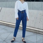 New Arrival women jeans trousers With best Material
