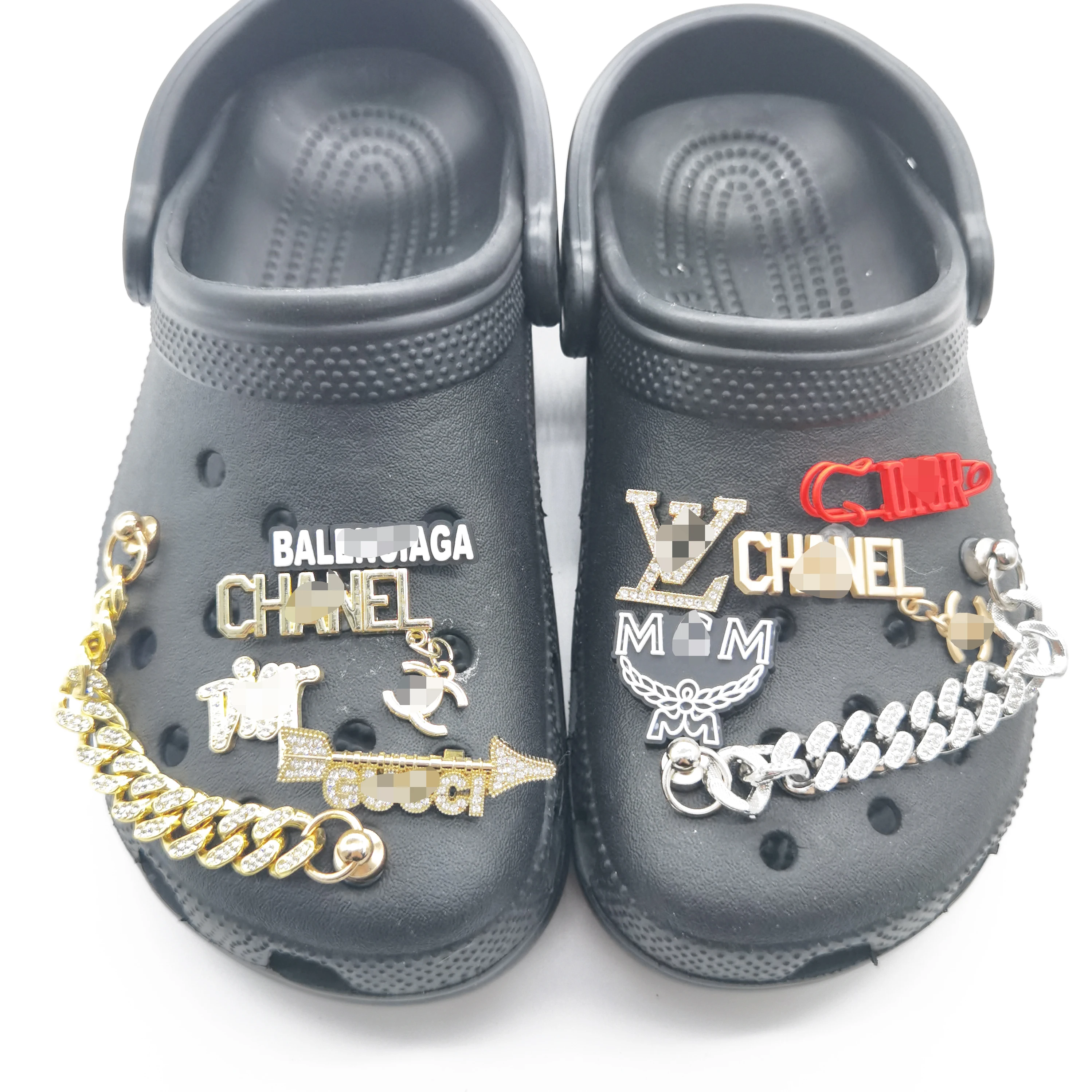 Wholesale Luxury jibbis Charms Diamond Pearl Flower Metal Bling Designer Croc Charms Accessories Decoration For Shoe Decoration, Customized
Wholesale Luxury jibbis Charms Diamond Pearl Flower Metal Bling Designer Croc Charms Accessories Decoration For Shoe Decoration, Customized