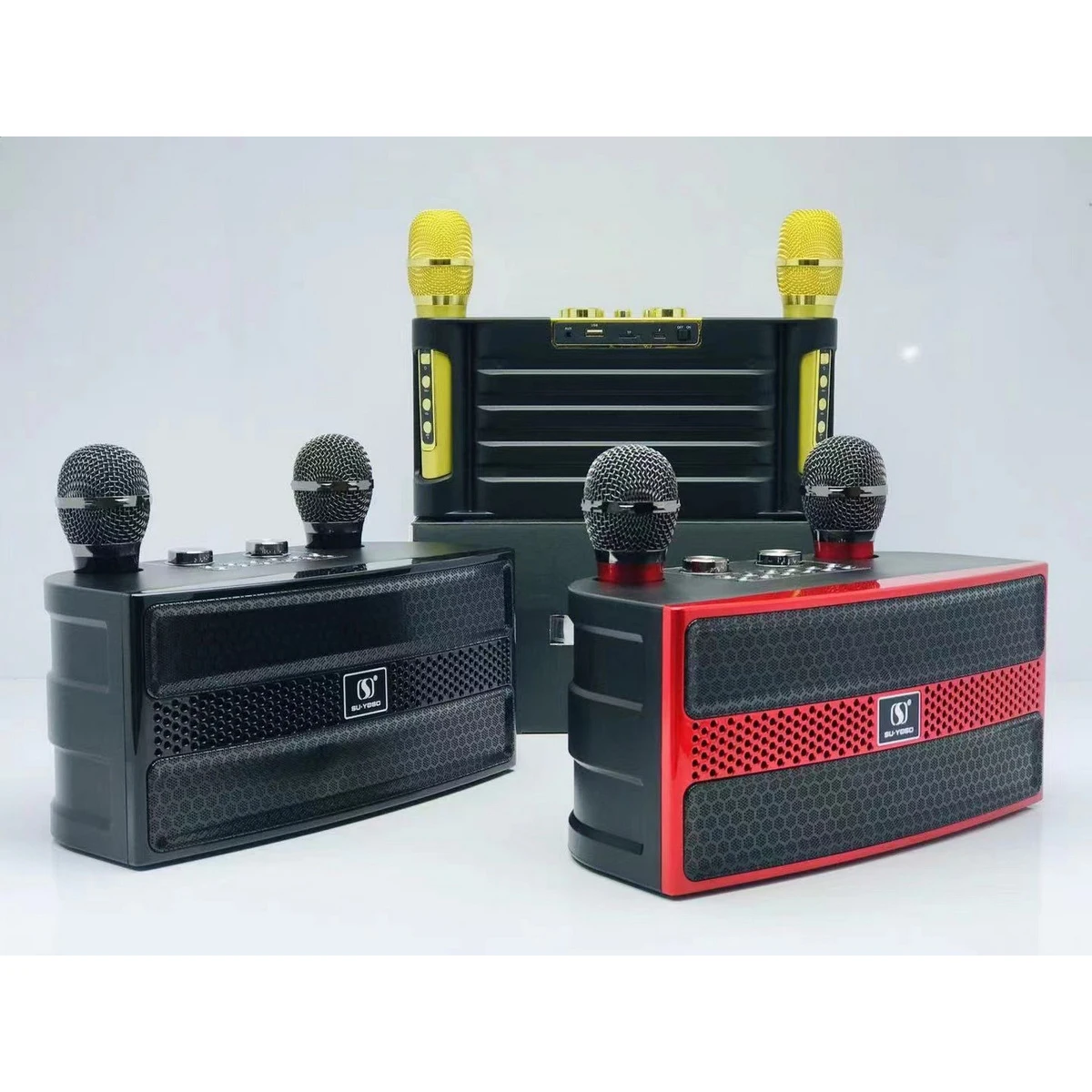 YS-202 New Arrival Parlantes KIMISO Speaker Small Multi Function Speaker With Double Wireless Microphone
YS-202 New Arrival Parlantes KIMISO Speaker Small Multi Function Speaker With Double Wireless Microphone