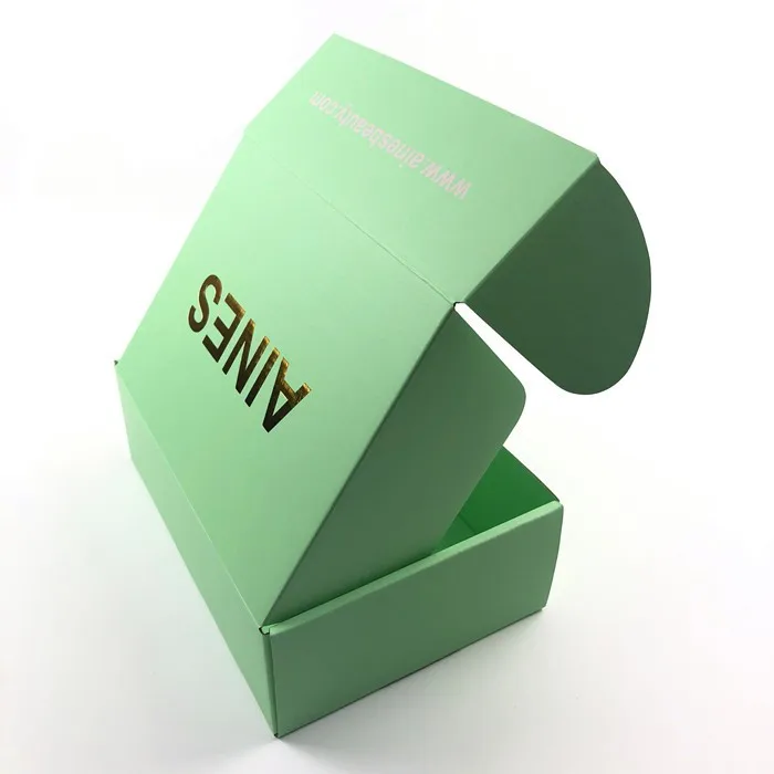 green printing corrugated custom printed gift products packaging