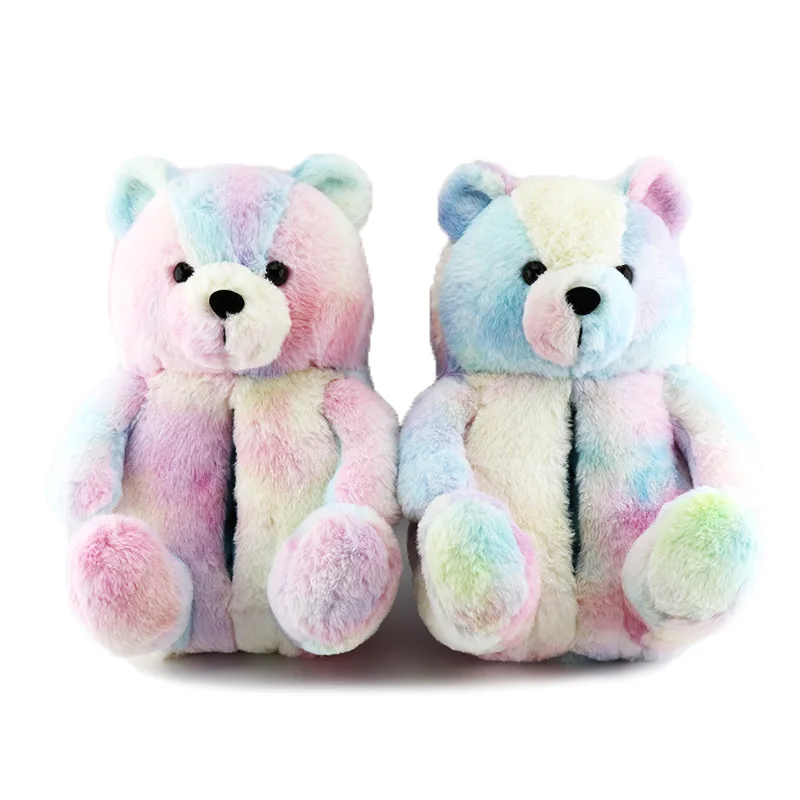 Custom Colorful Cute Bedroom Slipper In Stock Comfortable Teddy Bear Plush Slippers, Picture
Custom Colorful Cute Bedroom Slipper In Stock Comfortable Teddy Bear Plush Slippers, Picture