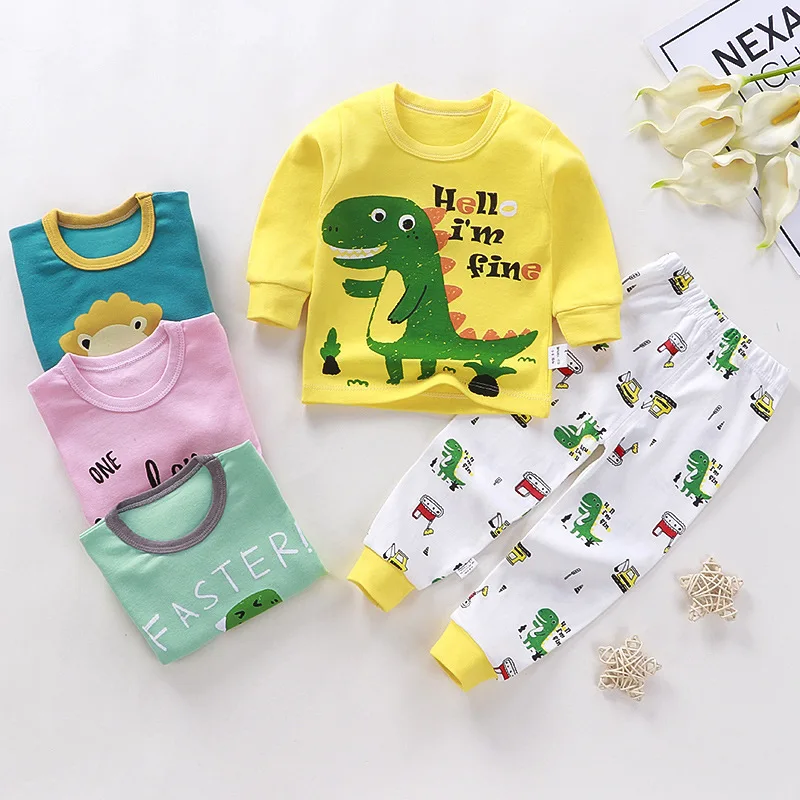 Summer Baby Clothes Long Sleeve Home Wear Thin Cotton Pajamas Baby Sleepwear Pajama Sets, Multicolor
Summer Baby Clothes Long Sleeve Home Wear Thin Cotton Pajamas Baby Sleepwear Pajama Sets, Multicolor