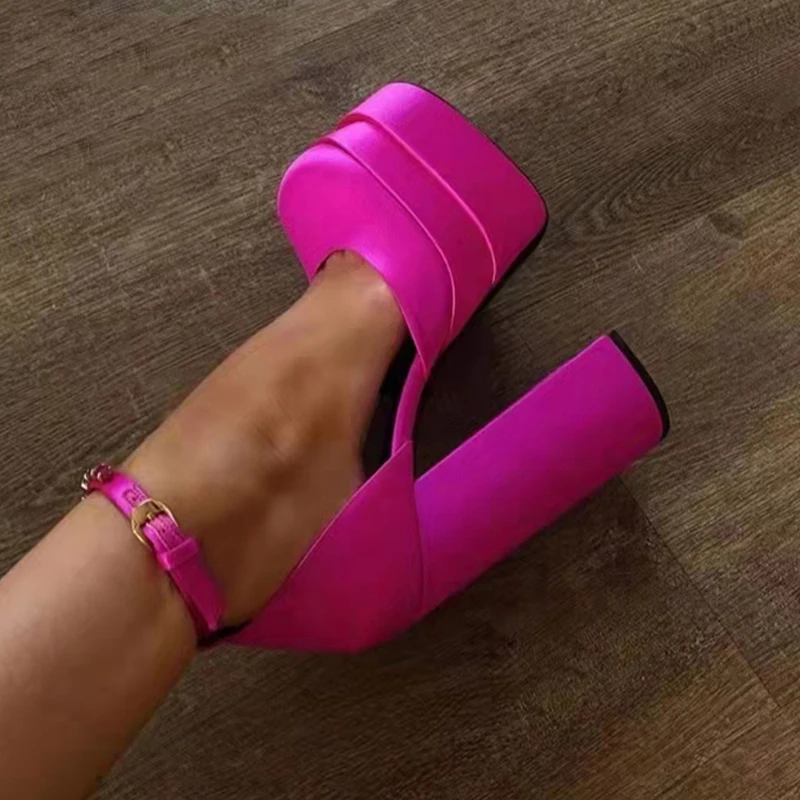 Women's Sandals 2022 Summer Spring Chunky Platform Ladies Shoes Closed Toe Buckle Strap Female Super High Heel Party Woman Pumps, As show
Women's Sandals 2022 Summer Spring Chunky Platform Ladies Shoes Closed Toe Buckle Strap Female Super High Heel Party Woman Pumps, As show