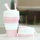 Factory Wholesale Leak-Proof Collapsible Coffee Cup Silicone Mug