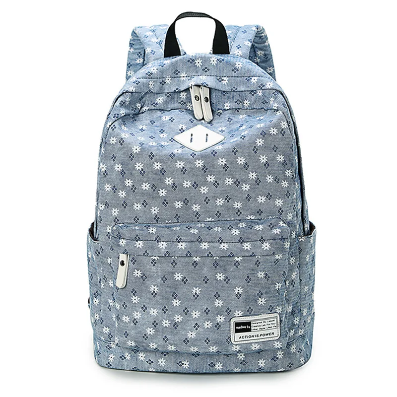Korean travel backpack girl outdoor printed flowers high school student backpack teenager canvas school bag wholesale
Korean travel backpack girl outdoor printed flowers high school student backpack teenager canvas school bag wholesale
