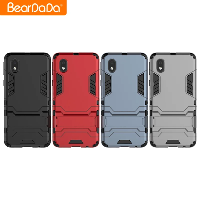 Luxury design accessories kickstand cellphone cover phone case for Samsung A01 Core
Luxury design accessories kickstand cellphone cover phone case for Samsung A01 Core