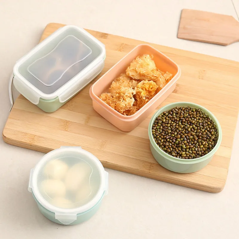 Kitchen Organizer Plastic Sealed Storage Boxes with Lid Refrigerator Fresh Lunch Box
Kitchen Organizer Plastic Sealed Storage Boxes with Lid Refrigerator Fresh Lunch Box
