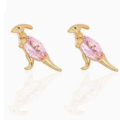 INS Hot Sale Delicate Small Stud Earrings Colorful Zircon Dinosaur Earring, Blue;rose red;purple;green;orange;yellow;dark blue;pink
INS Hot Sale Delicate Small Stud Earrings Colorful Zircon Dinosaur Earring, Blue;rose red;purple;green;orange;yellow;dark blue;pink