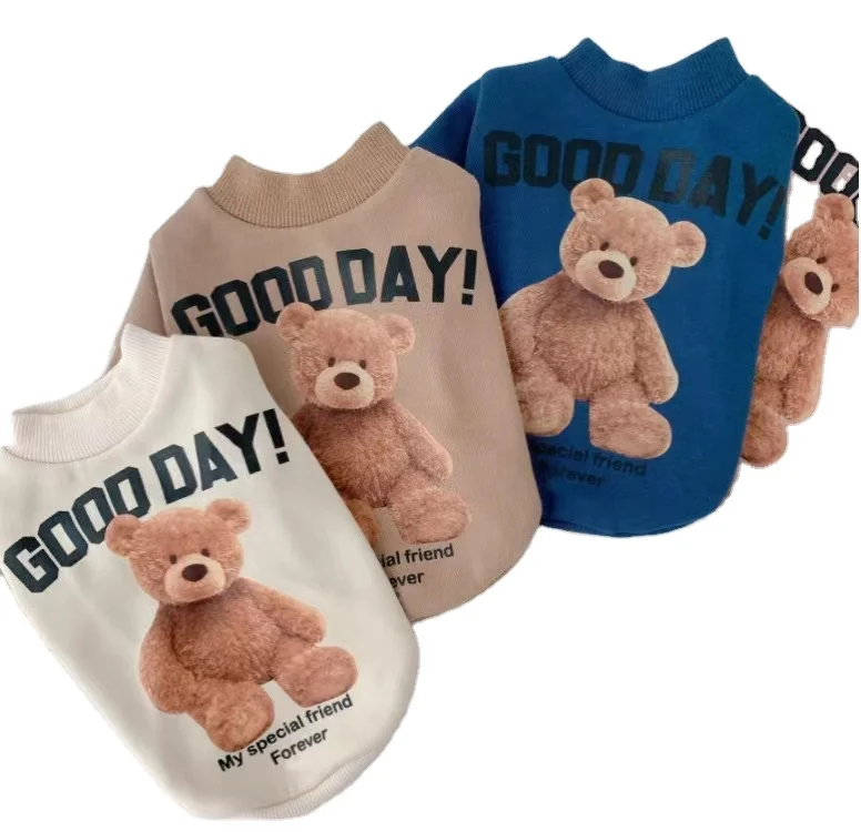 Wholesale Cutest Pet Clothes Bear Pattern Dog Windproof Outfit Accessories For Pet Dog Cat
Wholesale Cutest Pet Clothes Bear Pattern Dog Windproof Outfit Accessories For Pet Dog Cat