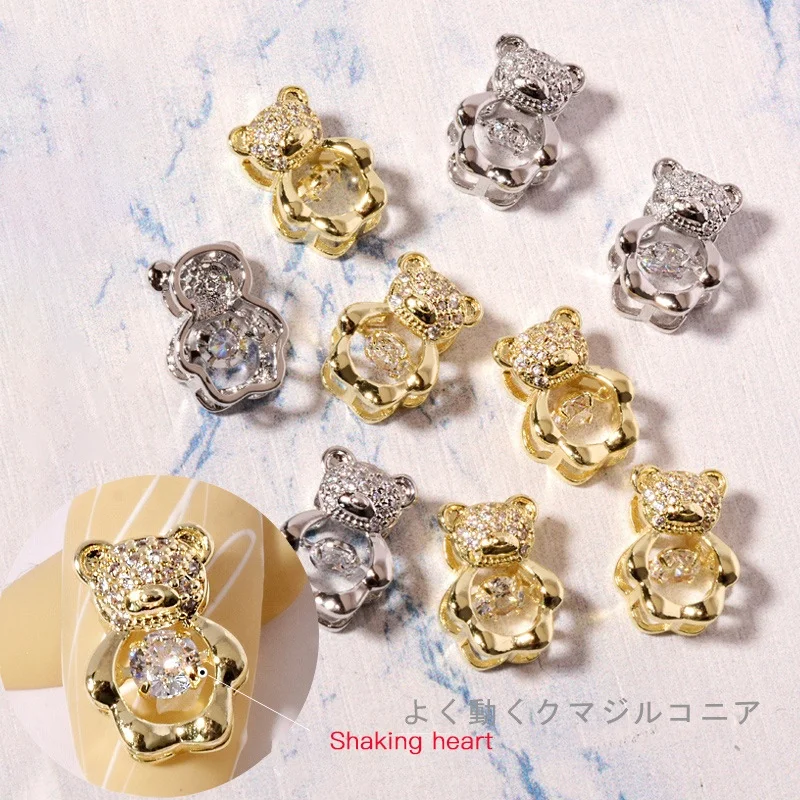 Paso Sico Lovely Cute Love Beating Heart Bear Cat Zircon 3D Nail Art Decoration Nail Drill for DIY Nail Supplies Valentine Gifts
Paso Sico Lovely Cute Love Beating Heart Bear Cat Zircon 3D Nail Art Decoration Nail Drill for DIY Nail Supplies Valentine Gifts