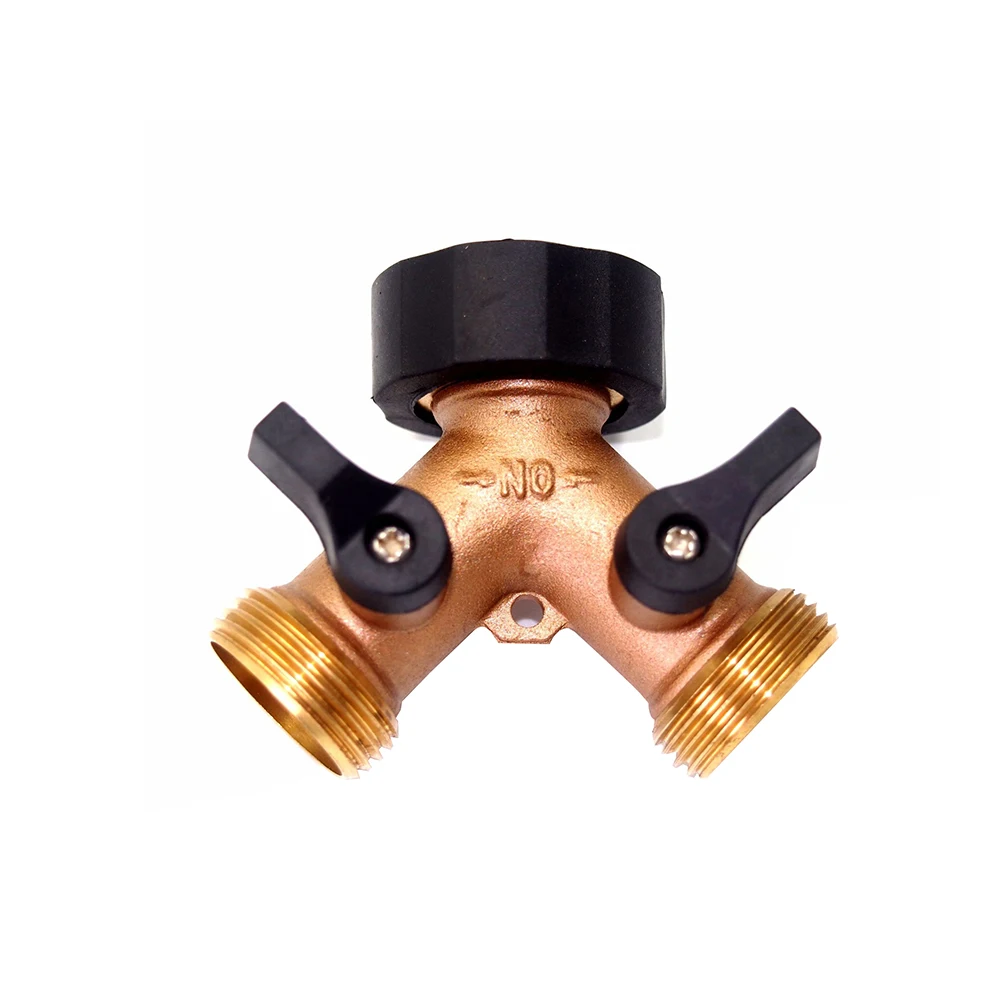 Garden Hose Adapter 2-way Hose Splitter All Metal Hose Splitter Bolt And Thread Connection, Used For Garden Lawn Plant Irrigatio, Brown + black
Garden Hose Adapter 2-way Hose Splitter All Metal Hose Splitter Bolt And Thread Connection, Used For Garden Lawn Plant Irrigatio, Brown + black