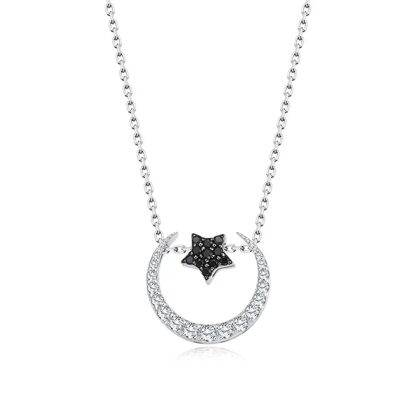 12 way to wear 925 sterling silver gold plated jewelry moon and star chains necklace
12 way to wear 925 sterling silver gold plated jewelry moon and star chains necklace