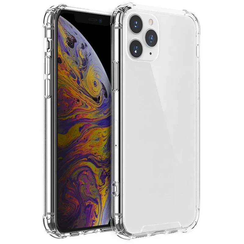 Phone Case Solid Acrylic Back Reinforced Soft TPU Frame Ultra Clear Slim Shock Absorption Anti Scratch Back Cover For iphone 12
Phone Case Solid Acrylic Back Reinforced Soft TPU Frame Ultra Clear Slim Shock Absorption Anti Scratch Back Cover For iphone 12