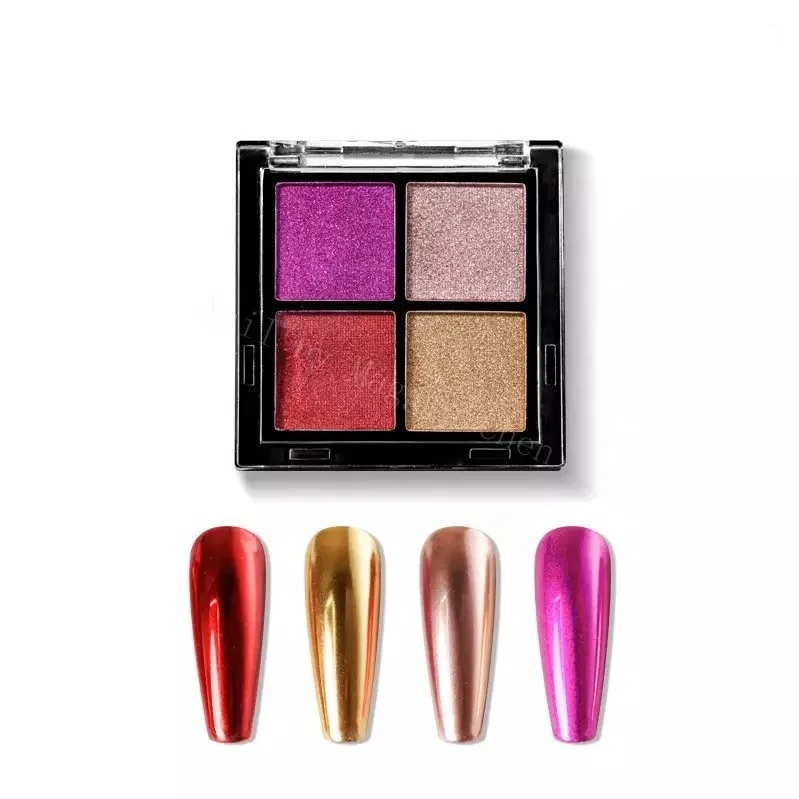 Four-color solid-state magic mirror powder color four-square box metal glint powder nail glint powder nail rhinestones
Four-color solid-state magic mirror powder color four-square box metal glint powder nail glint powder nail rhinestones