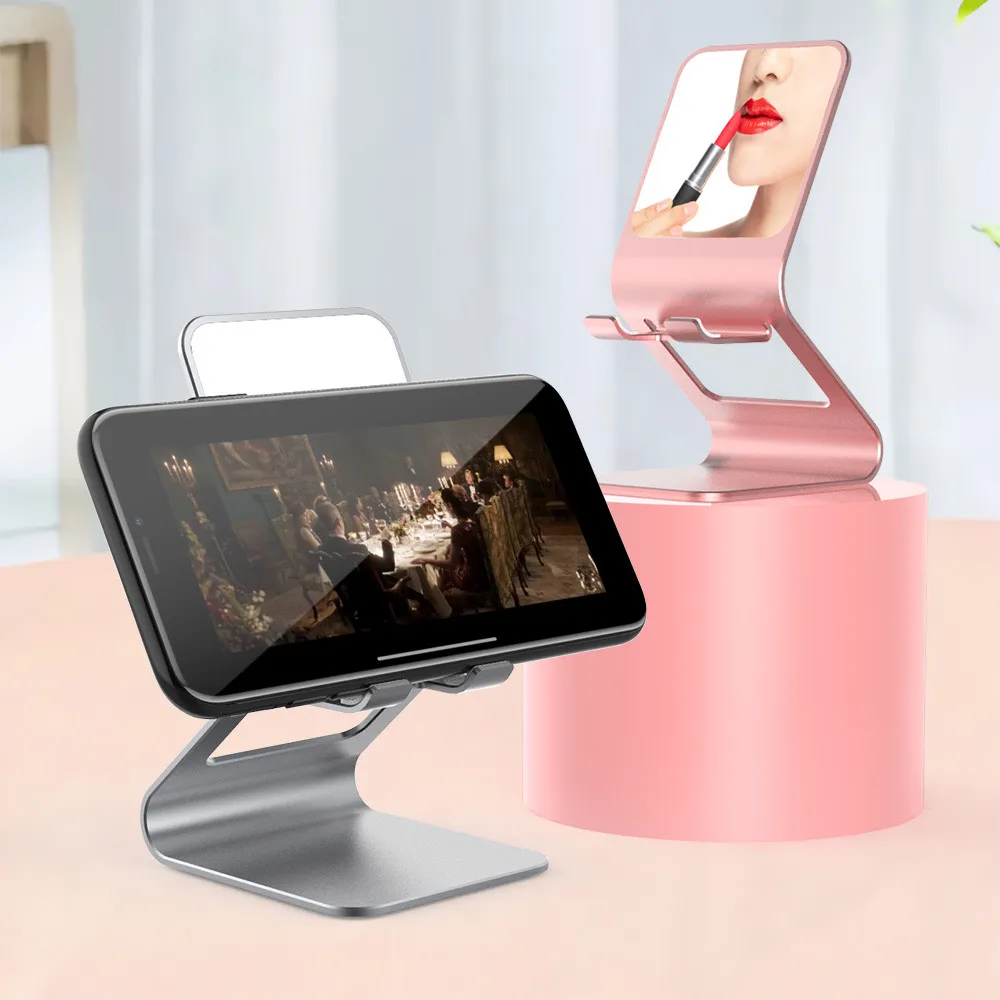 Desk Cell Phone Stand Holder Aluminum Phone Dock Cradle Compatible with Switch Multifunctional mirror phone holder for iPhone 12
Desk Cell Phone Stand Holder Aluminum Phone Dock Cradle Compatible with Switch Multifunctional mirror phone holder for iPhone 12