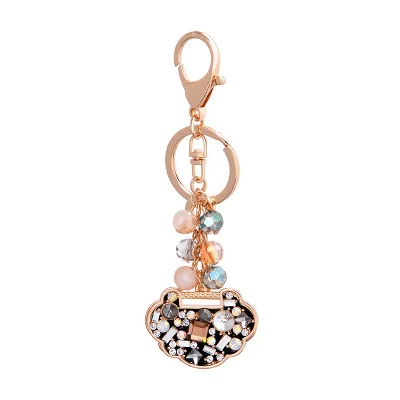 New series alloy inlaid crystal long life lock keychain exquisite pendant pendant bag zipper pendant
New series alloy inlaid crystal long life lock keychain exquisite pendant pendant bag zipper pendant