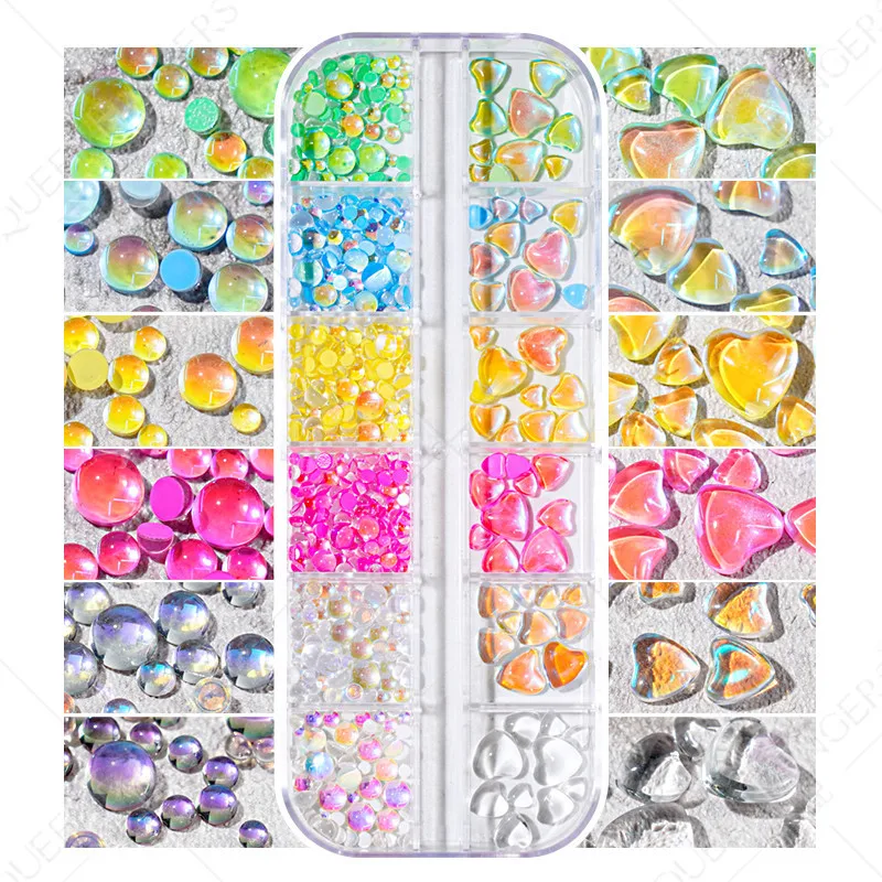 2021 new Supper shining mixed Candy Love Nail Crystal Diamond Heart Glass Symphony Shining Mocha Macaron New Nail Decoration, Multi
2021 new Supper shining mixed Candy Love Nail Crystal Diamond Heart Glass Symphony Shining Mocha Macaron New Nail Decoration, Multi