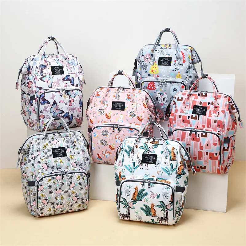 Trendy Shoulder Diaper Fabric Baby Bag Big Capacity Casual Style Luxury Baby Bag For Mom New 2021 Fashion Baby Bags
Trendy Shoulder Diaper Fabric Baby Bag Big Capacity Casual Style Luxury Baby Bag For Mom New 2021 Fashion Baby Bags