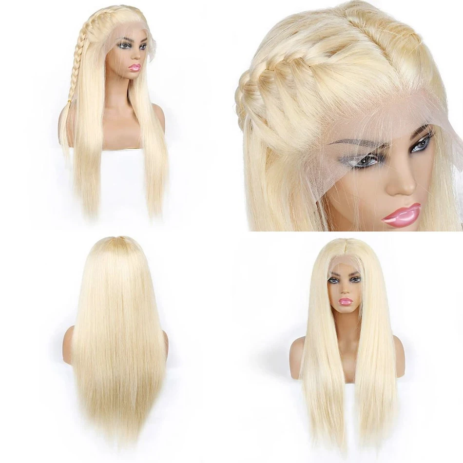 613 Blonde Human Hair Transparent Lace Wigs,Brazilian Cuticle Aligned Lace Frontal Wigs Virgin Hair
613 Blonde Human Hair Transparent Lace Wigs,Brazilian Cuticle Aligned Lace Frontal Wigs Virgin Hair