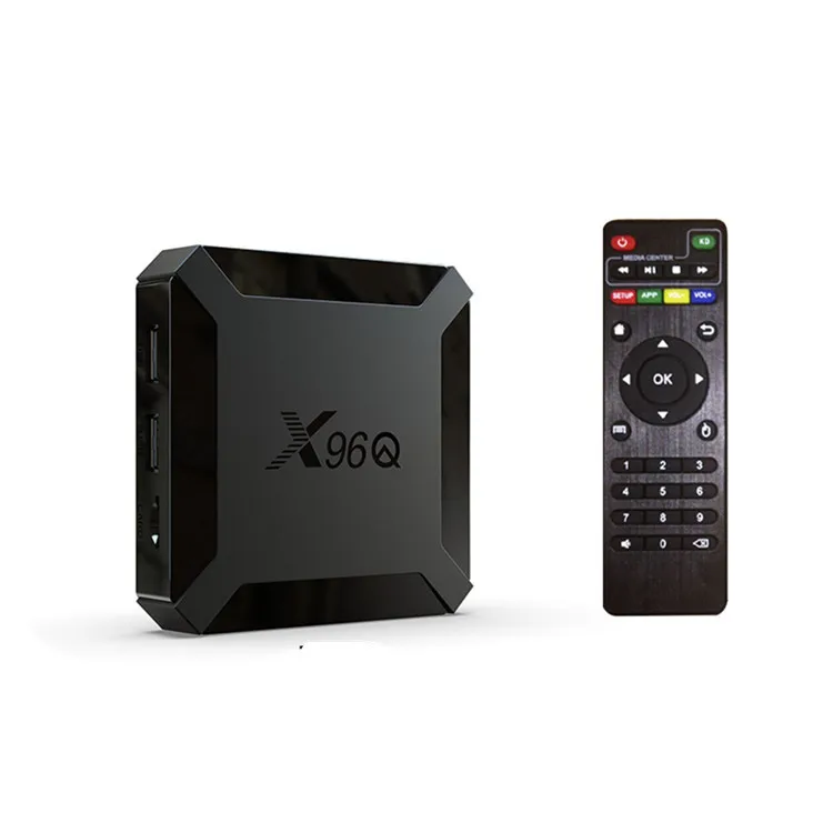 X96Q TV Box Android 10.0 Allwinner H313 Quad Core 4K 2.4G Wifi Set Top Box Media Player
X96Q TV Box Android 10.0 Allwinner H313 Quad Core 4K 2.4G Wifi Set Top Box Media Player
