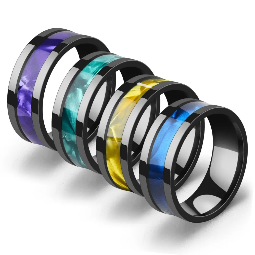 2022 New Fashion Resin Dripping Stainless Steel Rings For MEN Blackened Design Blue Yellow Glass Stainless Steel Rings Jewelry, Blue,black,yellow
2022 New Fashion Resin Dripping Stainless Steel Rings For MEN Blackened Design Blue Yellow Glass Stainless Steel Rings Jewelry, Blue,black,yellow