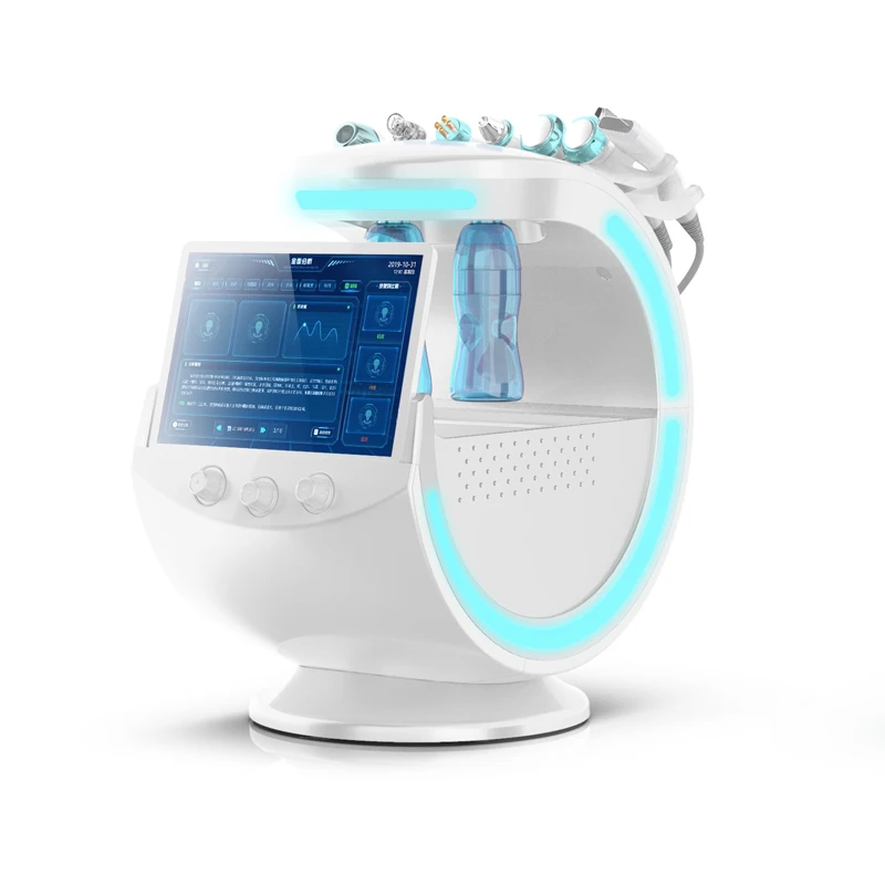 Free Shipping Ice Blue 7in1 H2O2 Facial Cleaning Device with Bio Face Lifting Skin Rejuvenation Whitening Beauty Equipment Tool
Free Shipping Ice Blue 7in1 H2O2 Facial Cleaning Device with Bio Face Lifting Skin Rejuvenation Whitening Beauty Equipment Tool