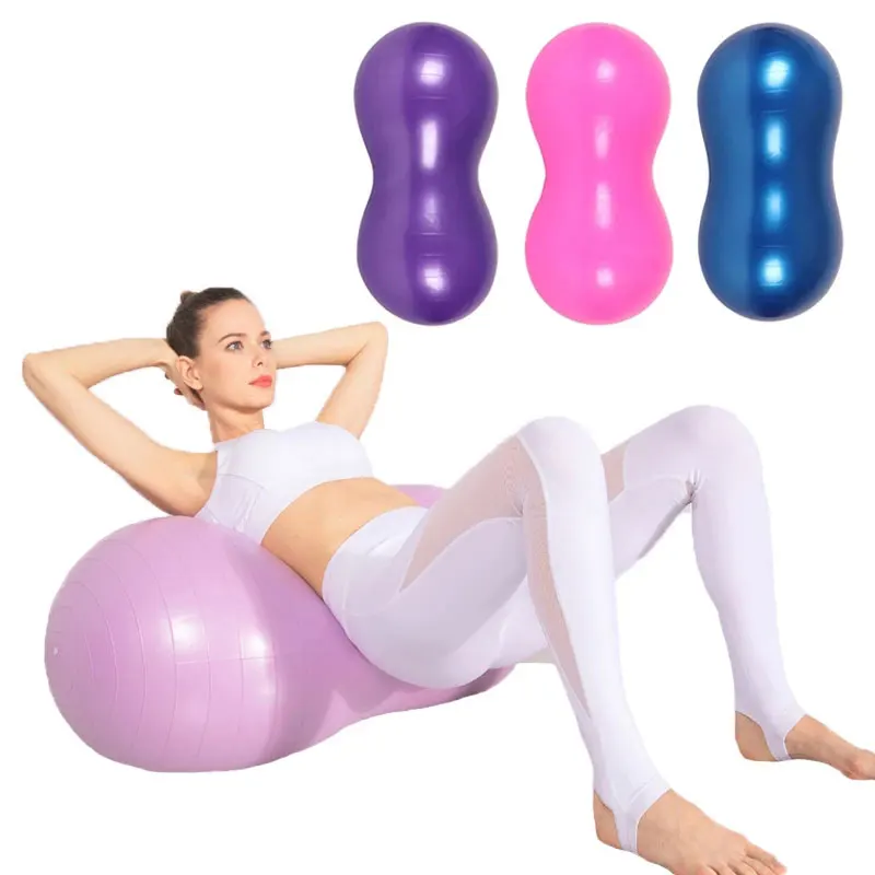 Pilates Ball PVC Explosion-proof Peanut Yoga Ball Balance Massage Lightweight Gymnastics Exercise Home Sports Fitness Equipment
Pilates Ball PVC Explosion-proof Peanut Yoga Ball Balance Massage Lightweight Gymnastics Exercise Home Sports Fitness Equipment