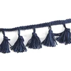 Hot Sale Fashion Soft Fringe Trim Woven Elastic Band for Clothes