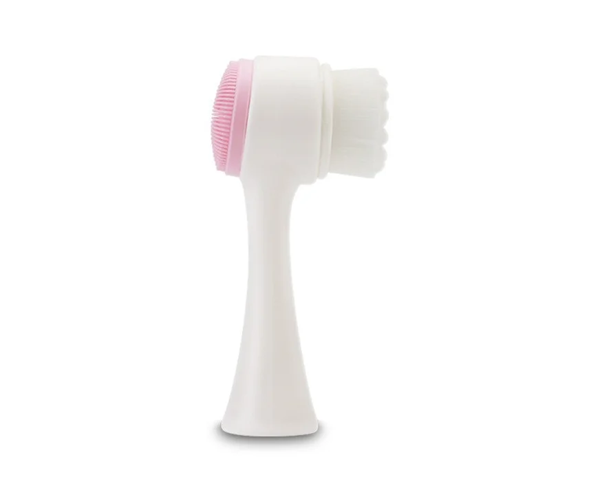 Soft hair silicone double-sided face brush manual cleansing brush remover to remove blackheads and deep clean pores makeup tools
Soft hair silicone double-sided face brush manual cleansing brush remover to remove blackheads and deep clean pores makeup tools