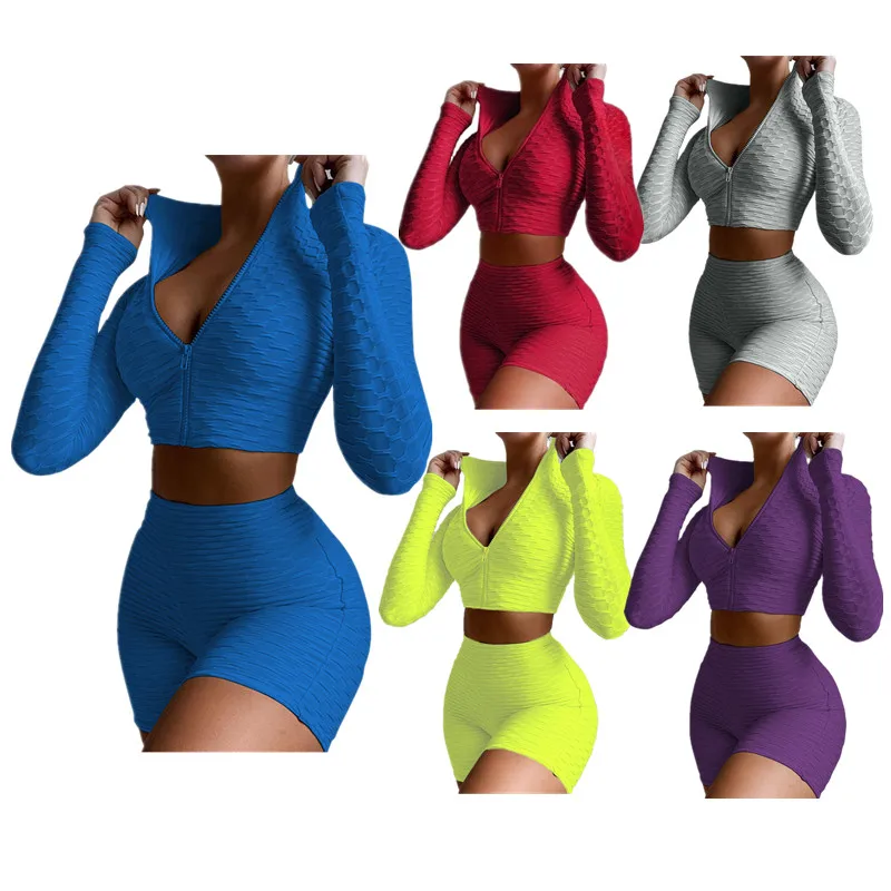 2021 High Quality Elastic Gym Clothing Women Active Wear Yoga Shorts Set Ladies Workout Fitness Clothing Set, 13 colors
2021 High Quality Elastic Gym Clothing Women Active Wear Yoga Shorts Set Ladies Workout Fitness Clothing Set, 13 colors