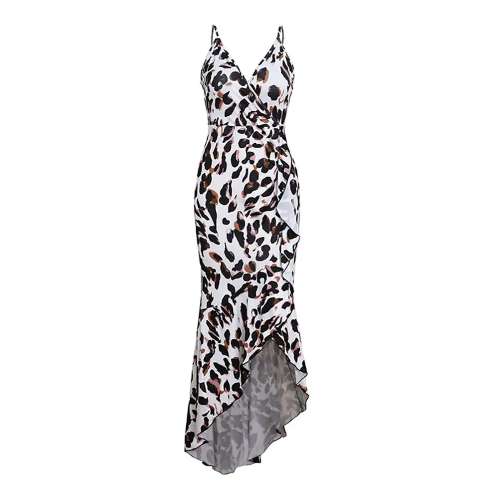 2020 new arrivals summer collection V neck leopard printed women bodycon ruffles casual dresses
2020 new arrivals summer collection V neck leopard printed women bodycon ruffles casual dresses