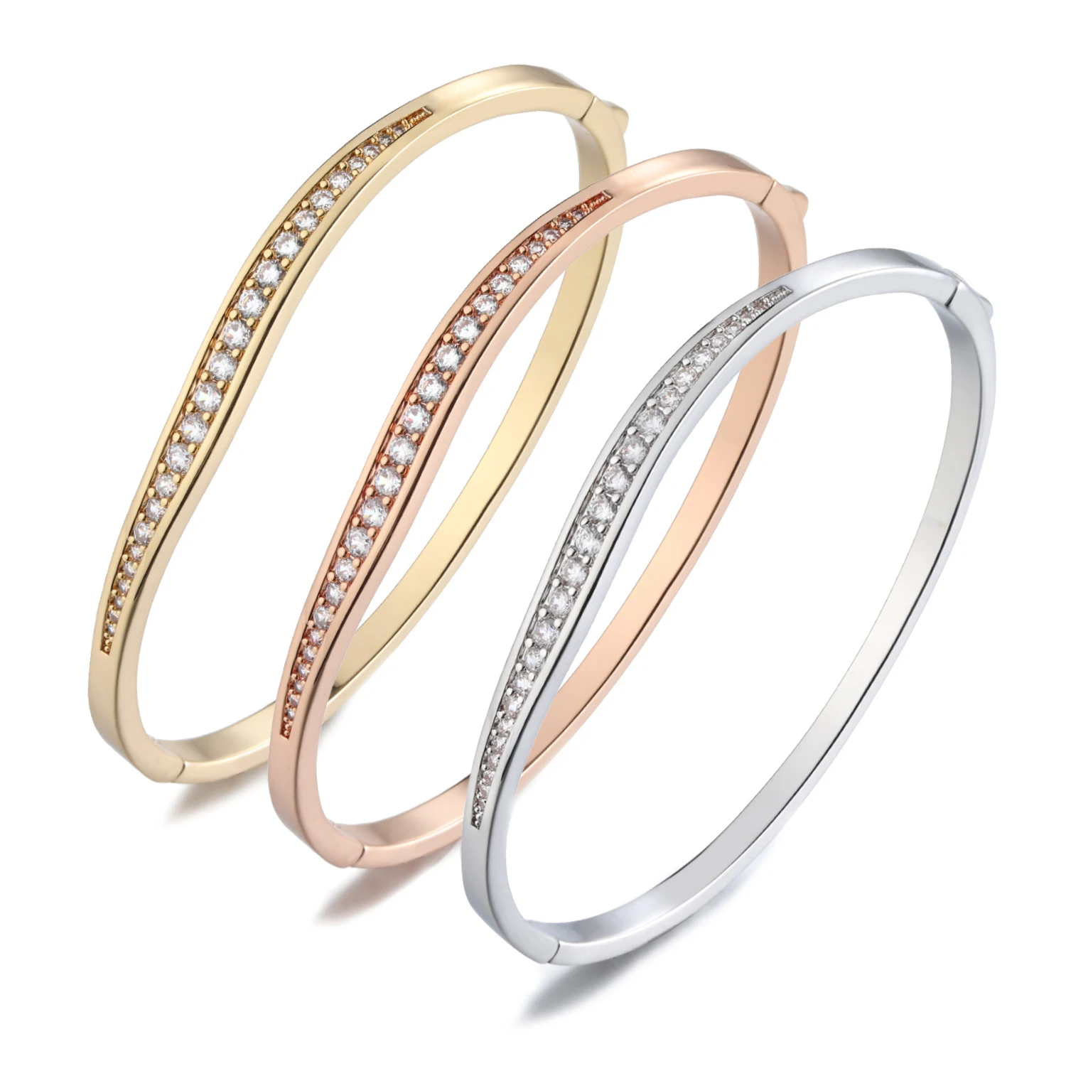 New Arrival Products Gold Color Electroplate Women Jewellery Charm Bracelets & Bangle For Online Shop
New Arrival Products Gold Color Electroplate Women Jewellery Charm Bracelets & Bangle For Online Shop