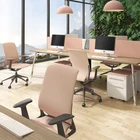 High quality metal legs melamine desktop double side face to face modern open 2 person office workstation design