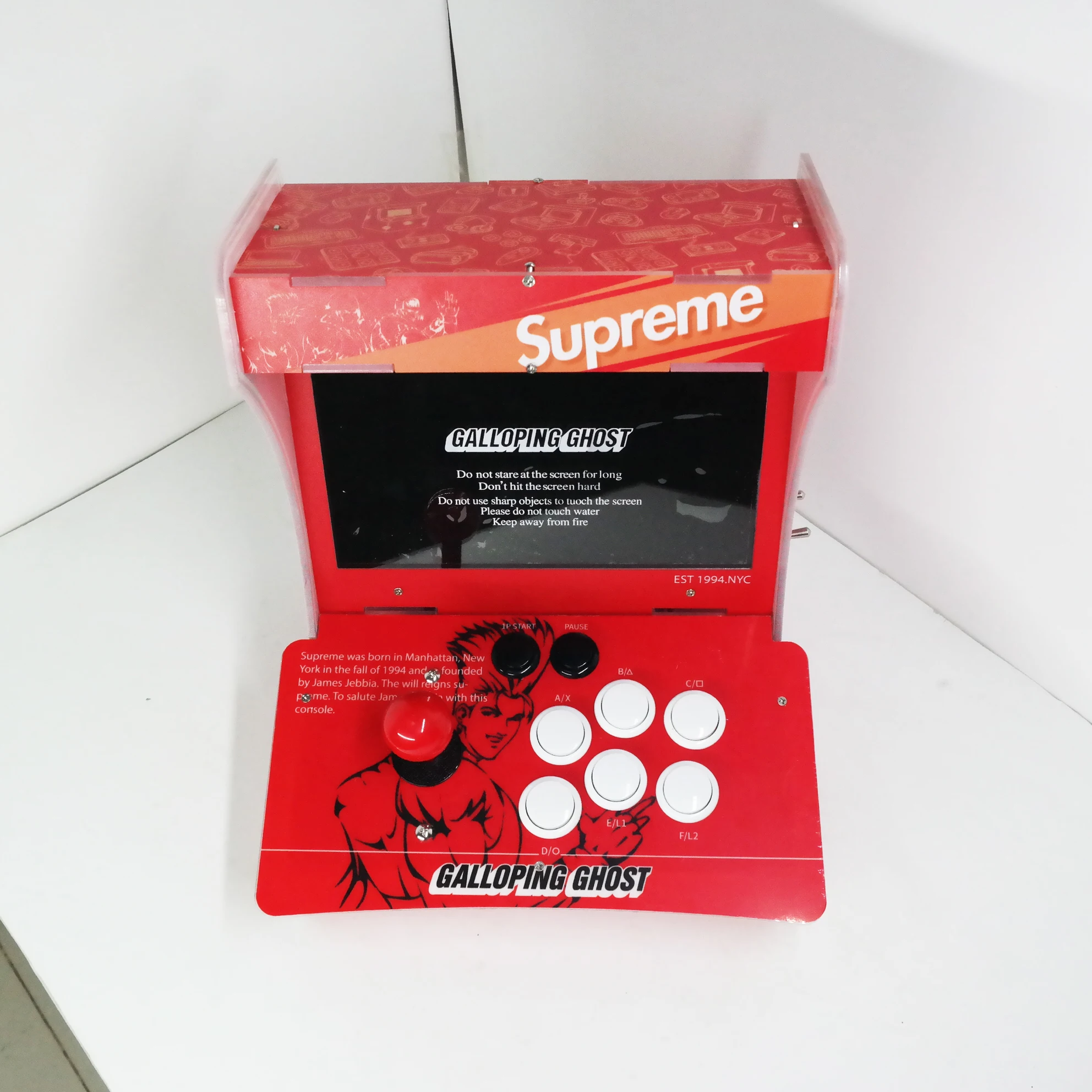 2019 Pandora Box 9D Bar Top Game 2448 in 1 with 140 3D Games House Hold Game Console, Red&white
2019 Pandora Box 9D Bar Top Game 2448 in 1 with 140 3D Games House Hold Game Console, Red&white