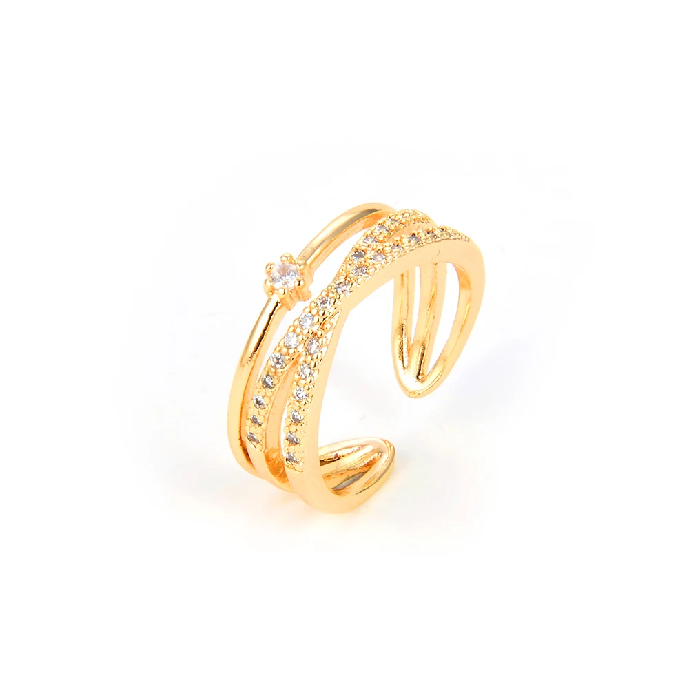 Pure 18K gold plated copper diamond crystal engagement wedding band moissanite finger ring
Pure 18K gold plated copper diamond crystal engagement wedding band moissanite finger ring