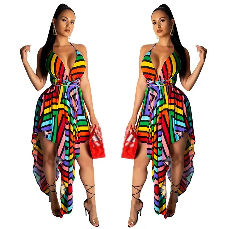 Women's Casual Sexy Printed Spaghetti Strap Backless Irregularity Vintage Boohoo Dress Maxi Dress
Women's Casual Sexy Printed Spaghetti Strap Backless Irregularity Vintage Boohoo Dress Maxi Dress