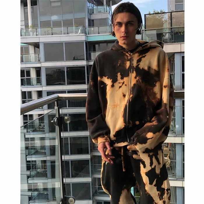high quality custom street wear made men plain stock drop shipping tie dye washed suit
high quality custom street wear made men plain stock drop shipping tie dye washed suit