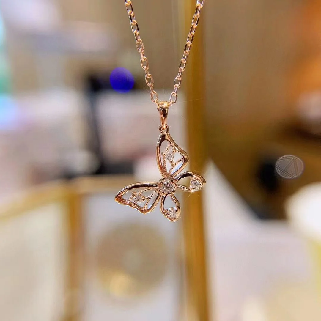 New Butterfly Pendant Necklace Hand Chain Necklace Gifts For Women Girls Jewelry Wholesale, Picture shows
New Butterfly Pendant Necklace Hand Chain Necklace Gifts For Women Girls Jewelry Wholesale, Picture shows
