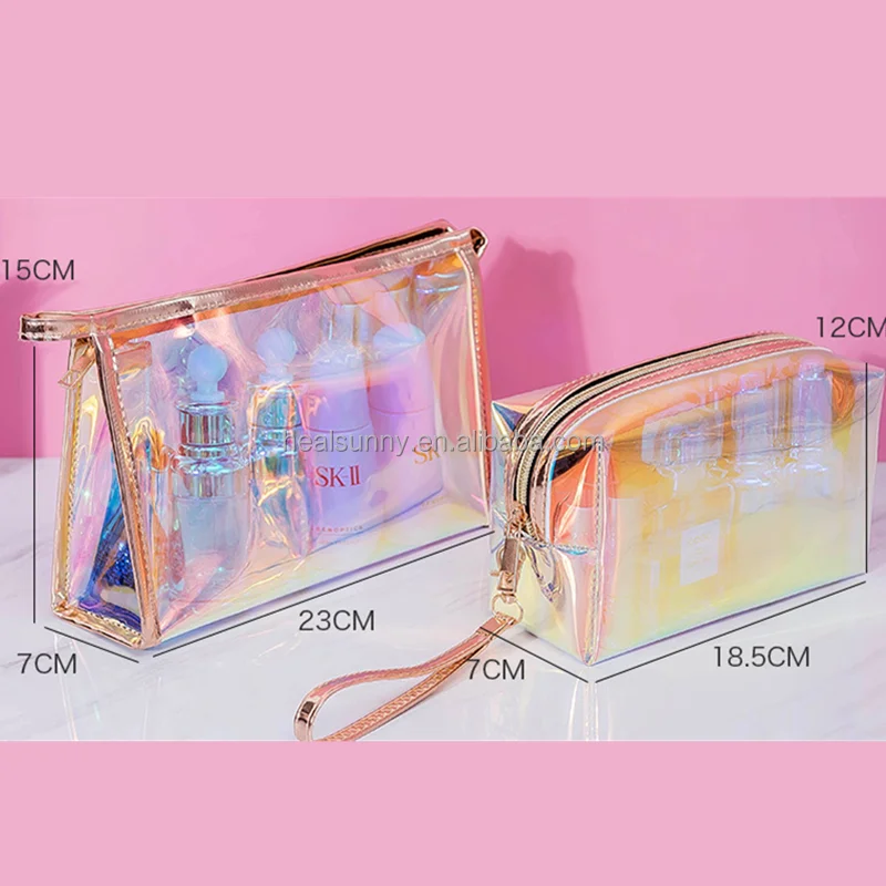 Travel Shiny Glitter PVC Transparent Jelly Make up Pouch Makeup Custom Waterproof Clear Cosmetic Bag
Travel Shiny Glitter PVC Transparent Jelly Make up Pouch Makeup Custom Waterproof Clear Cosmetic Bag