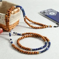 Fashionable boho lanyard beads natural wood beads phone necklace mobile beads phone strap for mobiles/glasses
Fashionable boho lanyard beads natural wood beads phone necklace mobile beads phone strap for mobiles/glasses
