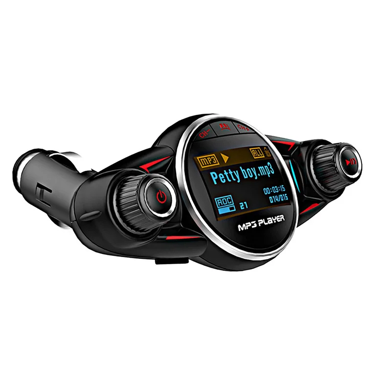Wireless BTCar MP3 Player FM Transmitter AUX Audio Receiver TF USB Flash Music Player Dual USB Charger
Wireless BTCar MP3 Player FM Transmitter AUX Audio Receiver TF USB Flash Music Player Dual USB Charger