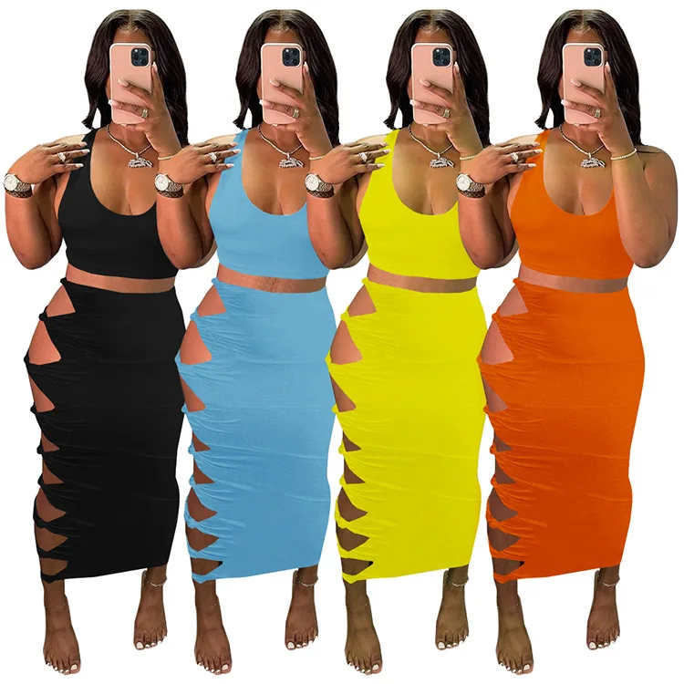 Club Outfits For Women Sexy Stylish Sleeveless Tank Tops Vest Skirts 2 Piece Set Women Summer Two Piece Skirt Set Women Clothing
Club Outfits For Women Sexy Stylish Sleeveless Tank Tops Vest Skirts 2 Piece Set Women Summer Two Piece Skirt Set Women Clothing