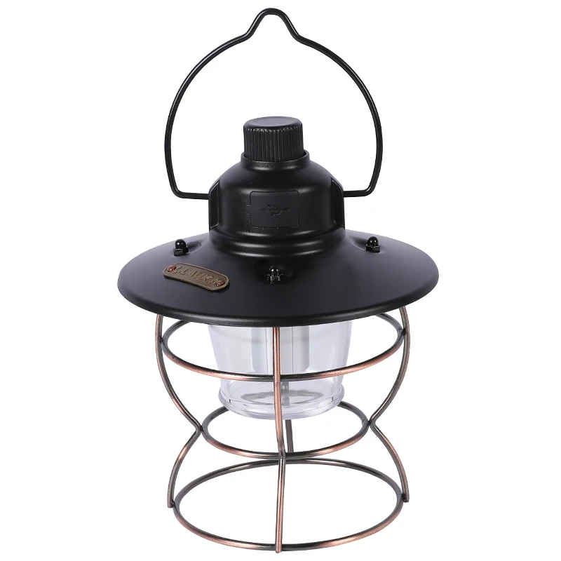 Retro Hanging Dimming Large Outdoor Usb Rechargeable Led Camping Lamp for tent camping
Retro Hanging Dimming Large Outdoor Usb Rechargeable Led Camping Lamp for tent camping