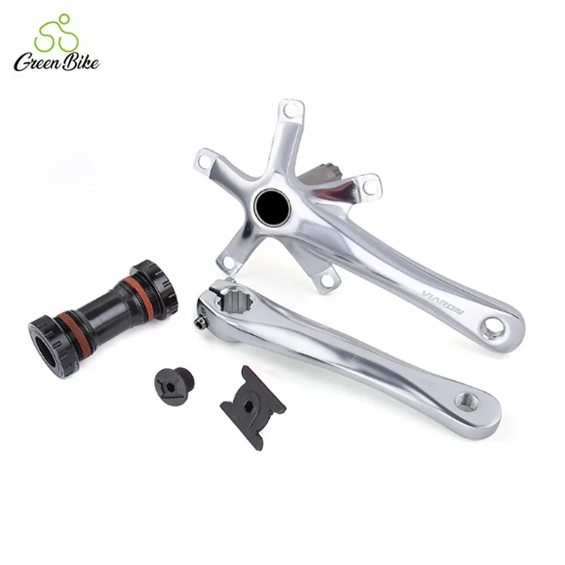 Folding Bike Ultra-light Aluminum Alloy Hollow Integrated Crankset, Black, red, silver
Folding Bike Ultra-light Aluminum Alloy Hollow Integrated Crankset, Black, red, silver