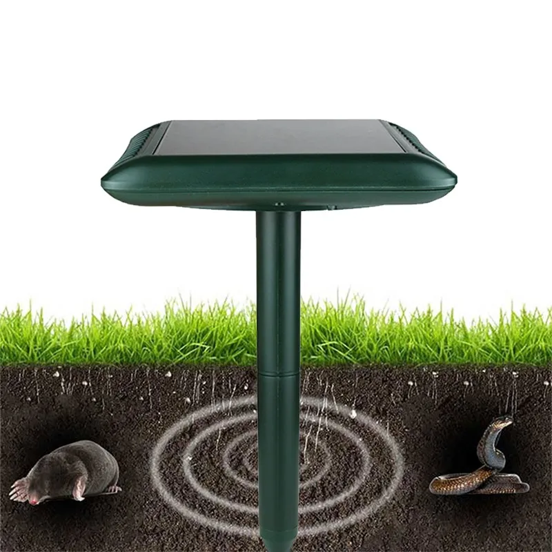 Effective protect from snakes animal ant mouse control pest repeller high power solar and battery snake repellent device, Army green
Effective protect from snakes animal ant mouse control pest repeller high power solar and battery snake repellent device, Army green