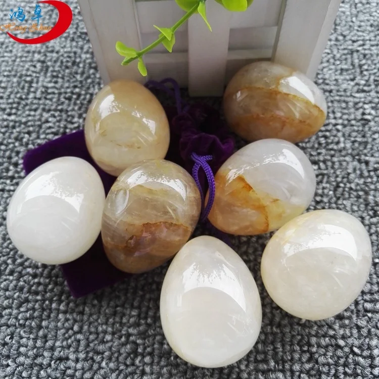 HZ natural jade eggs woman kegel exercise crystal yoni eggs sexual intercourse pictures natural crystal