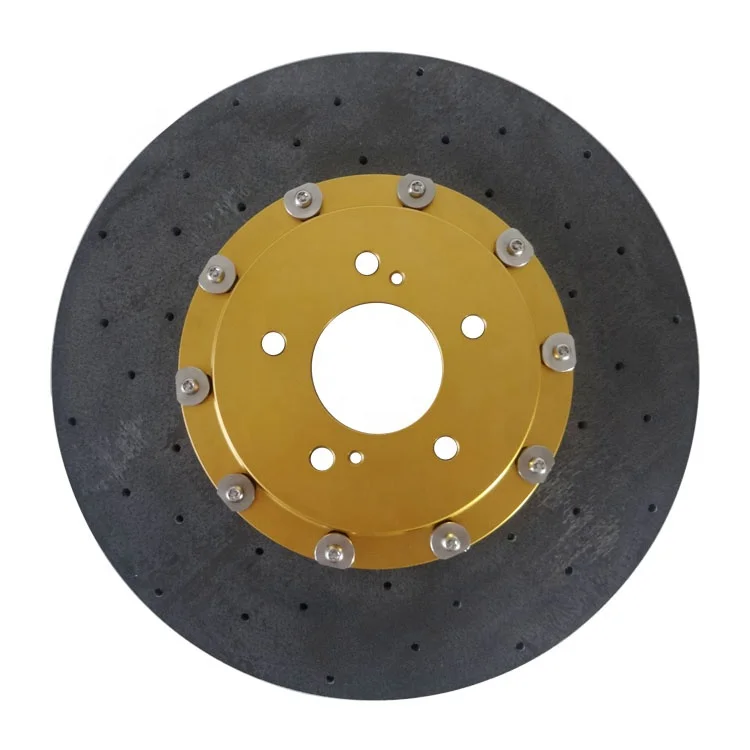 Long Fiber 394MM Front Carbon Ceramic Brake Disc For Ford Mustang GT350R, Customize
Long Fiber 394MM Front Carbon Ceramic Brake Disc For Ford Mustang GT350R, Customize