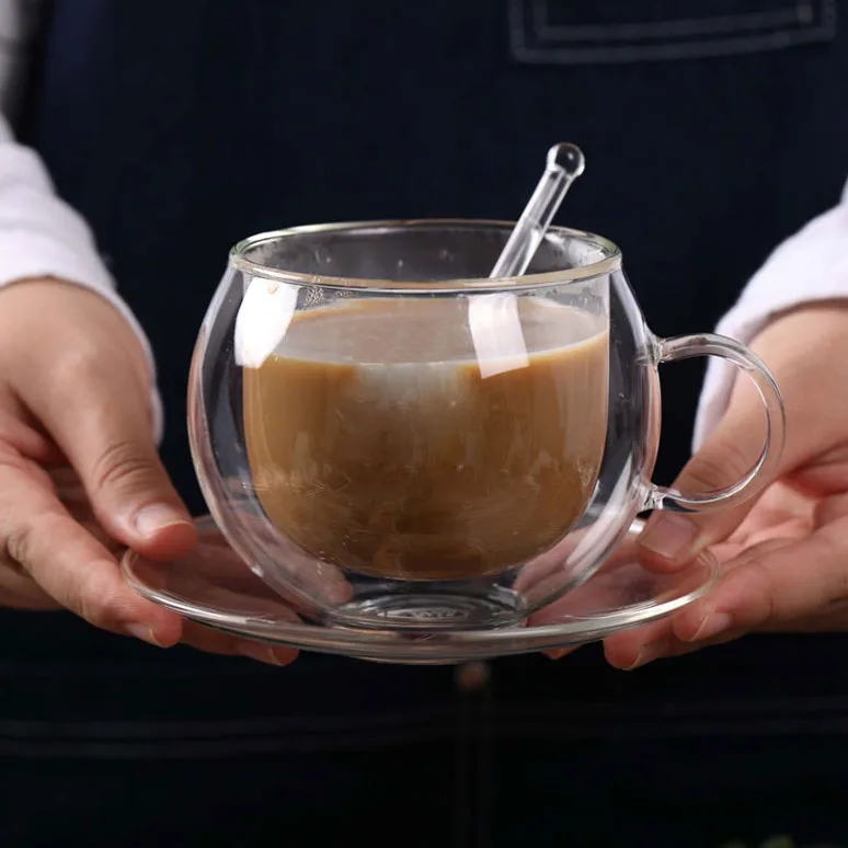 Best selling heat resistant double walled coffee glass mugs double wall clear glass coffee cup
Best selling heat resistant double walled coffee glass mugs double wall clear glass coffee cup