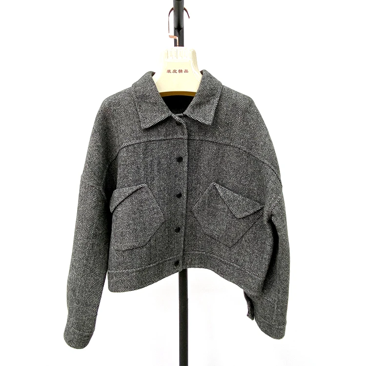 Factory Hot Sale Ladies Wool Cashmere Female Warm Handmade Coat Elegant Spring Autumn Double Face Fabric Jacket
Factory Hot Sale Ladies Wool Cashmere Female Warm Handmade Coat Elegant Spring Autumn Double Face Fabric Jacket